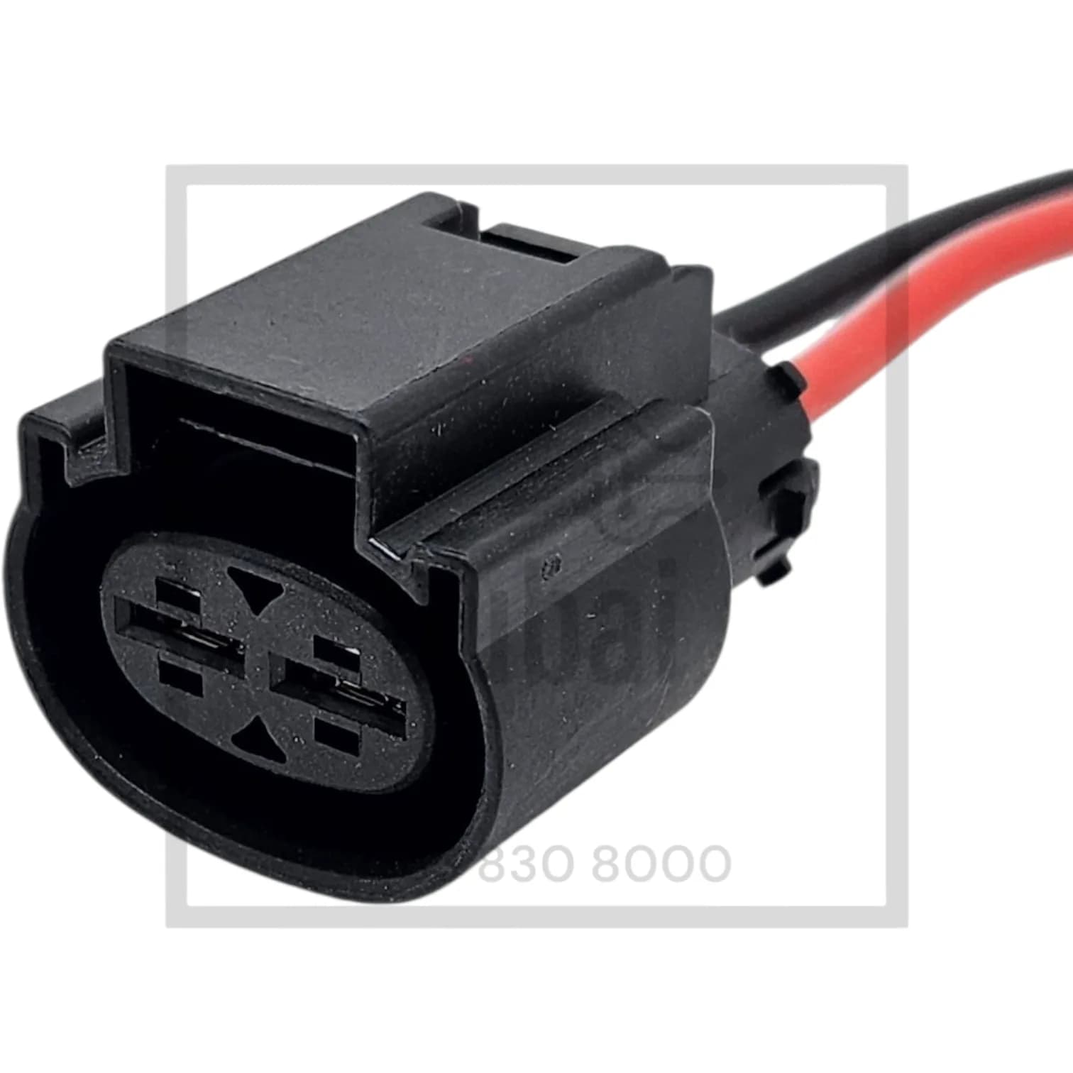Fan resistance connector for elantra usa 2pin